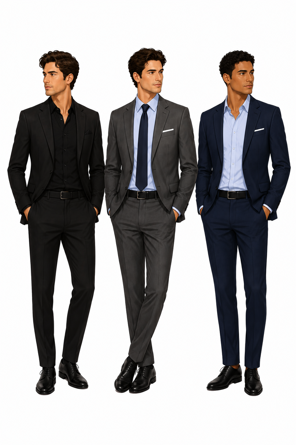 Sugestão de traje para homens